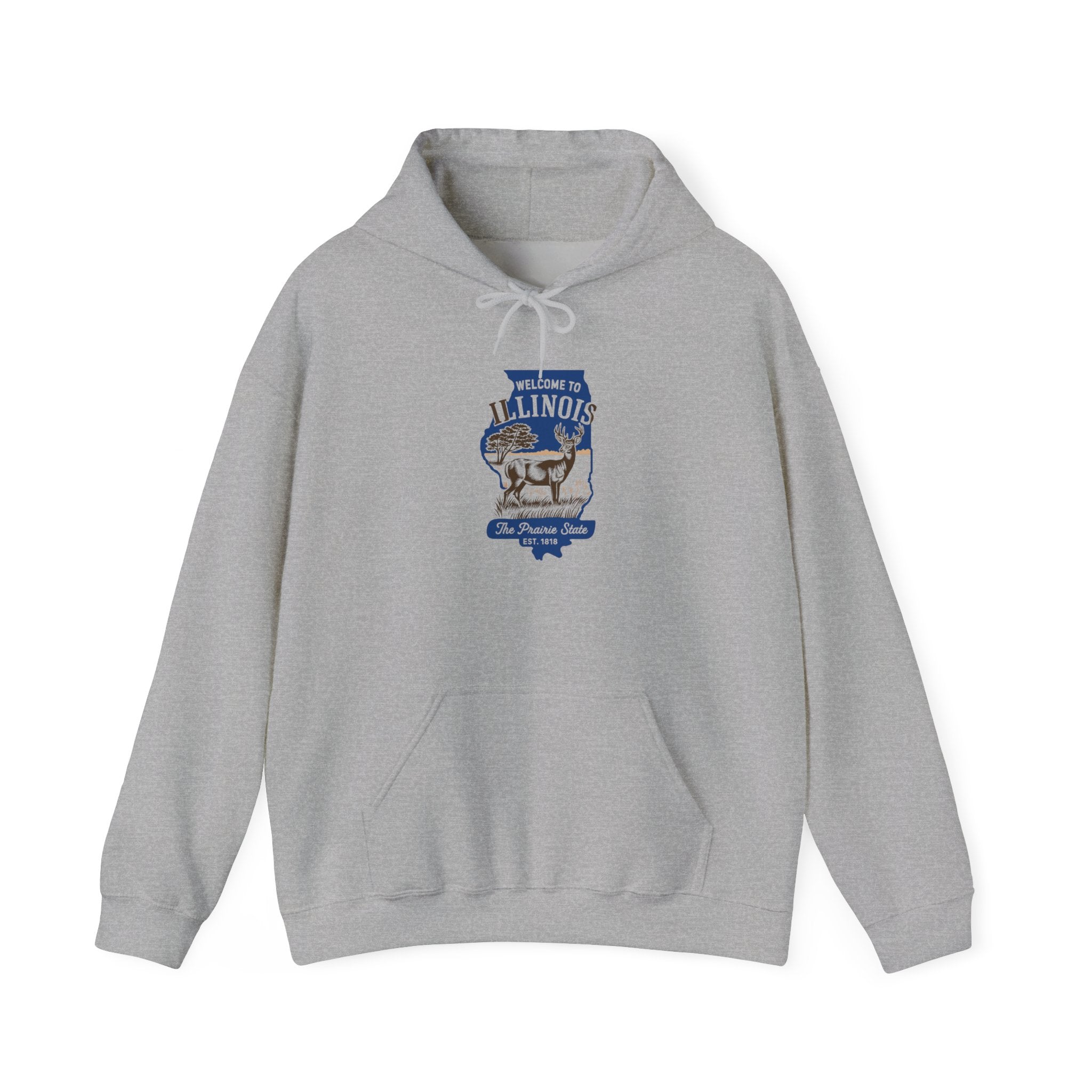 Illinois State Hoodie Pullover