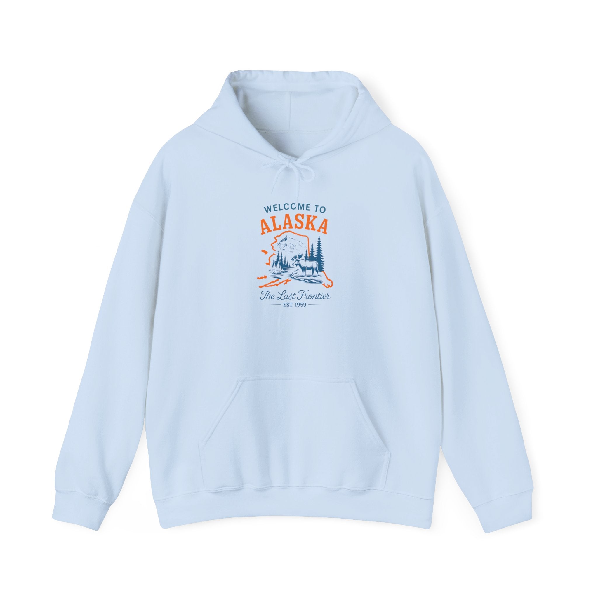 Alaska State Hoodie Pullover
