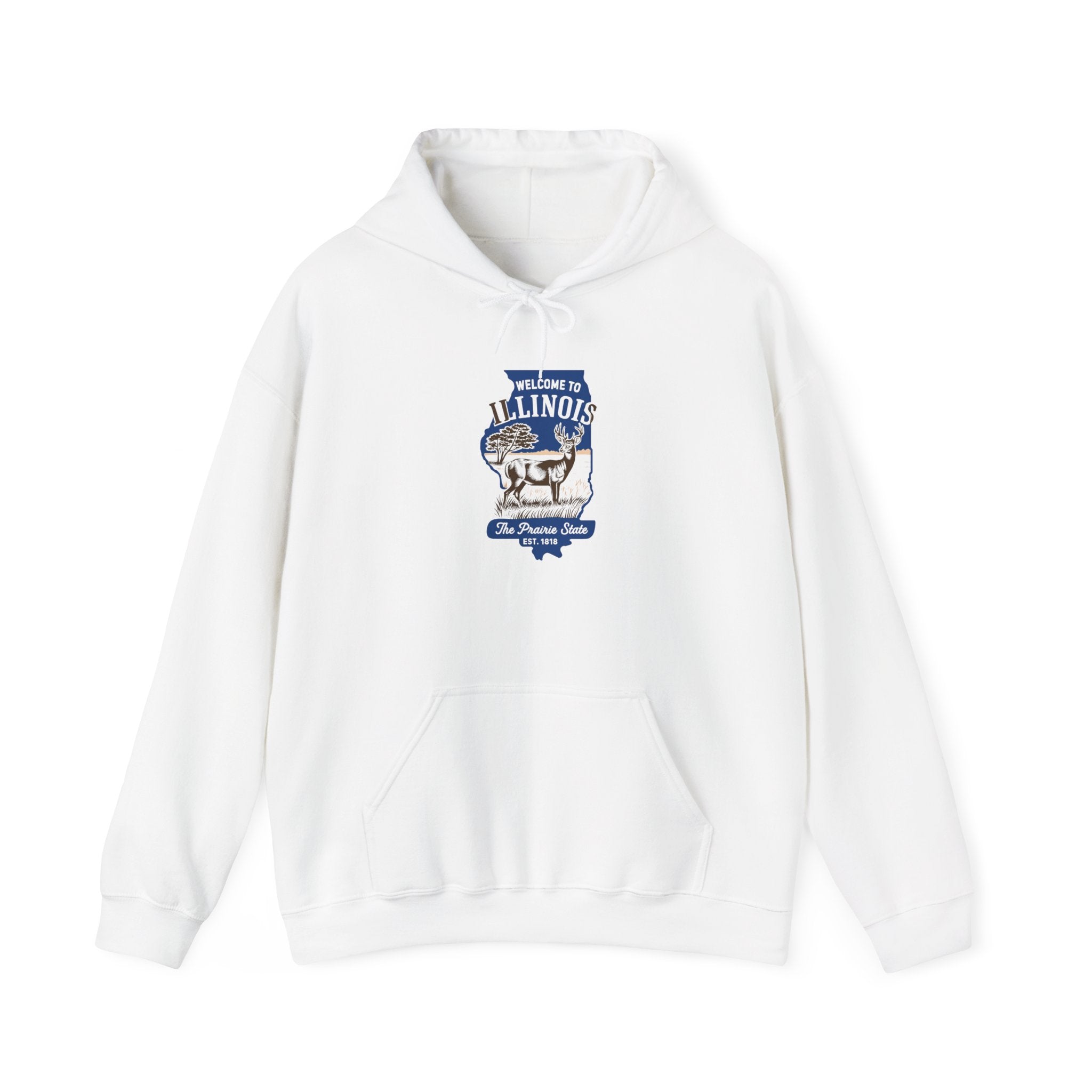 Illinois State Hoodie Pullover