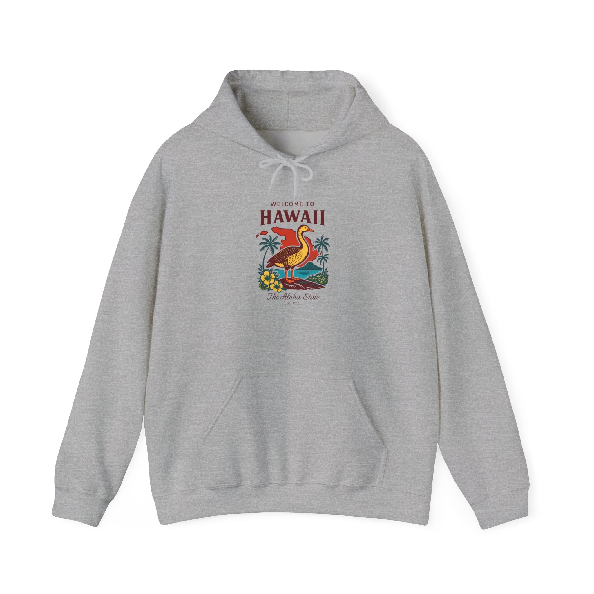 Hawaii State Hoodie Pullover