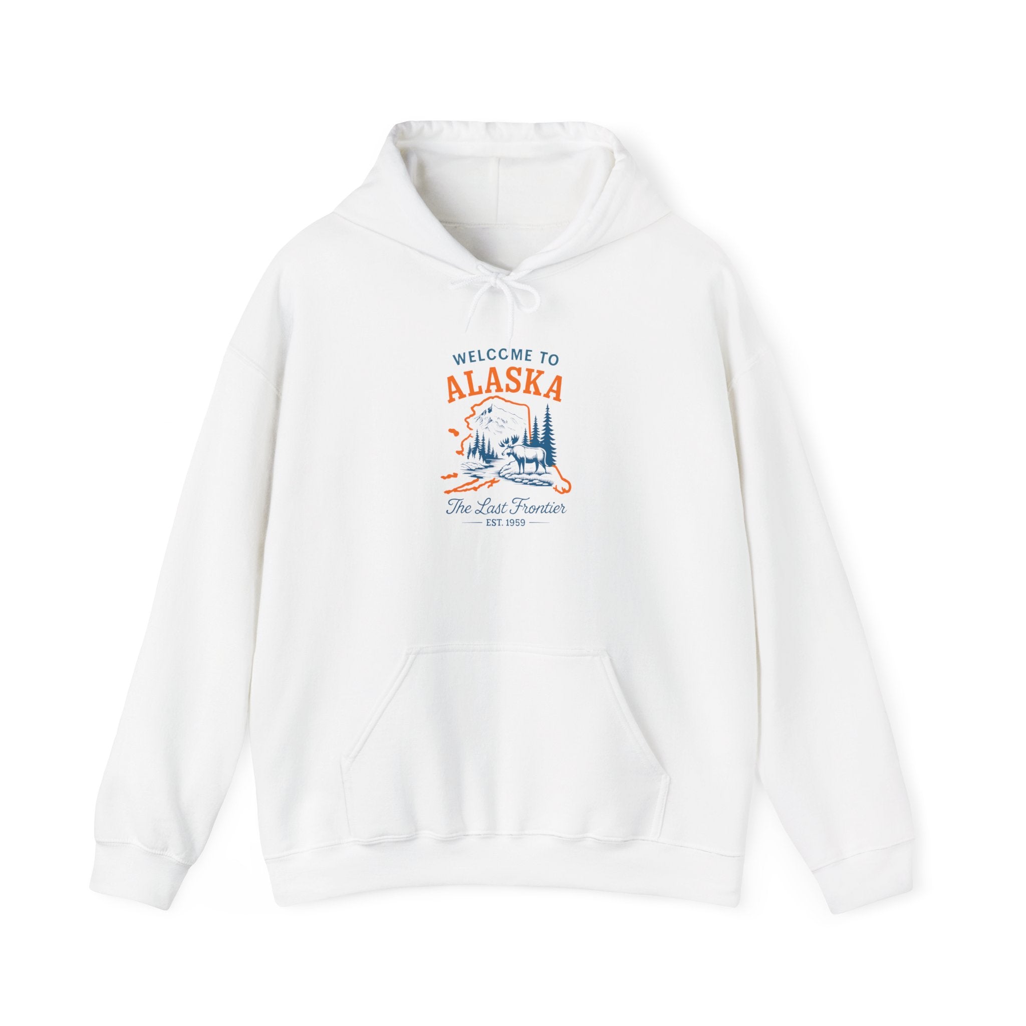 Alaska State Hoodie Pullover