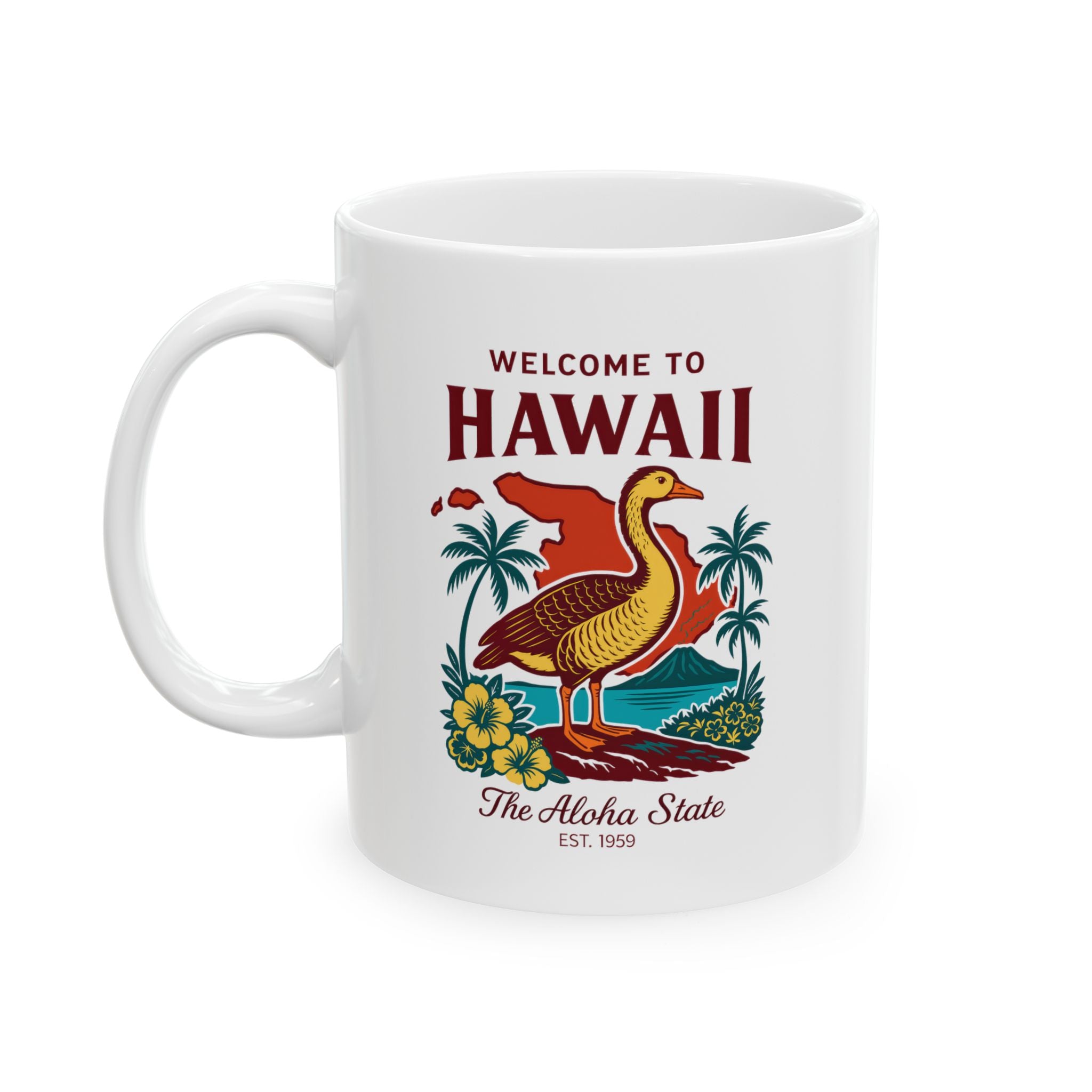 Hawii State Mug (11oz/15oz)