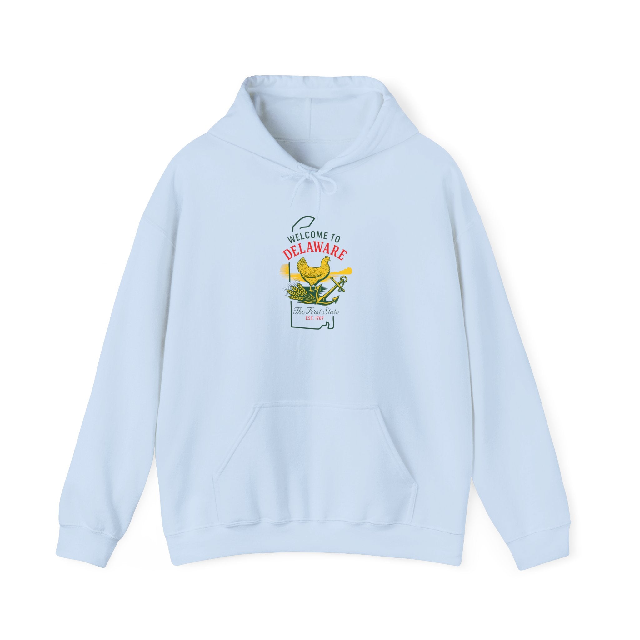 Delaware State Hoodie Pullover