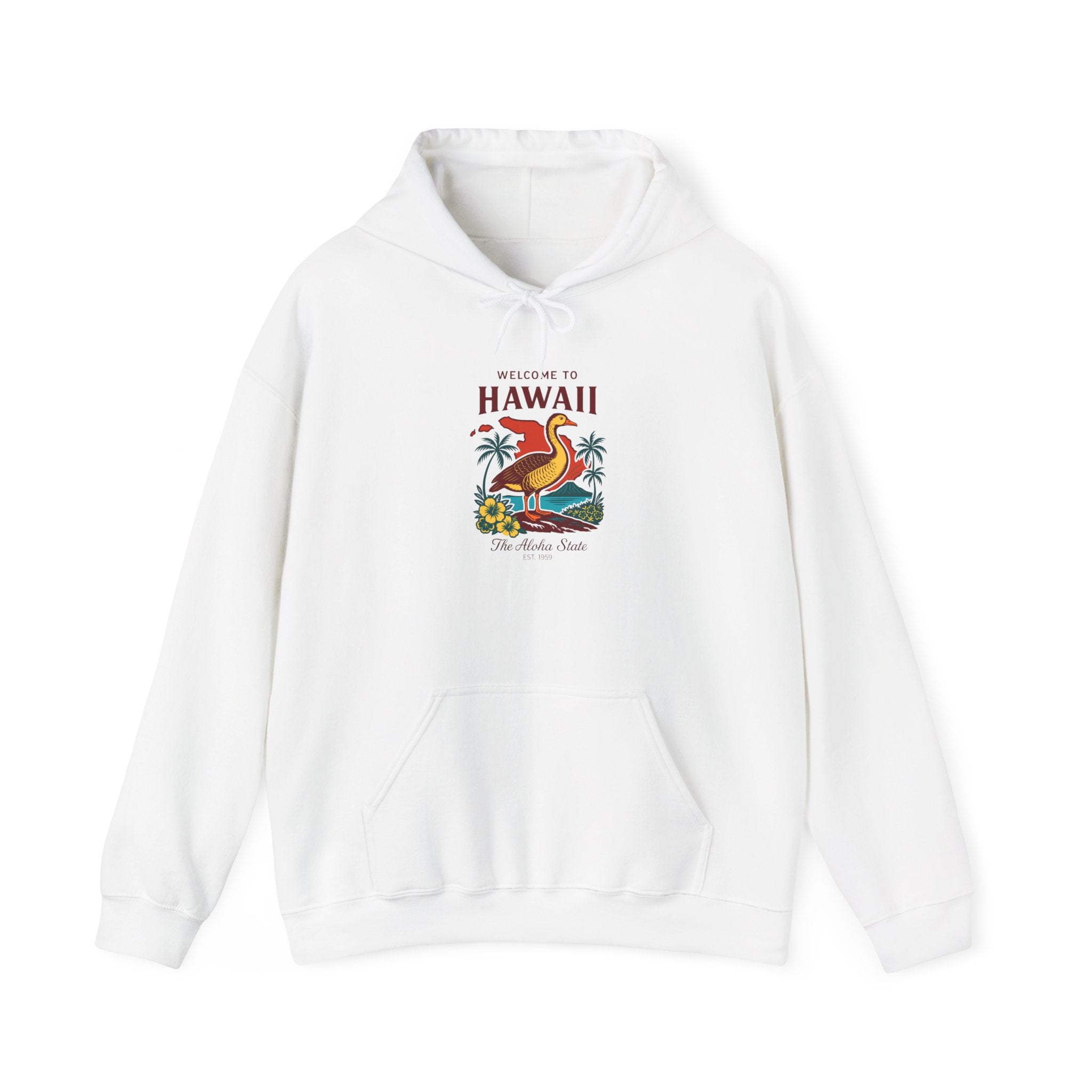 Hawaii State Hoodie Pullover