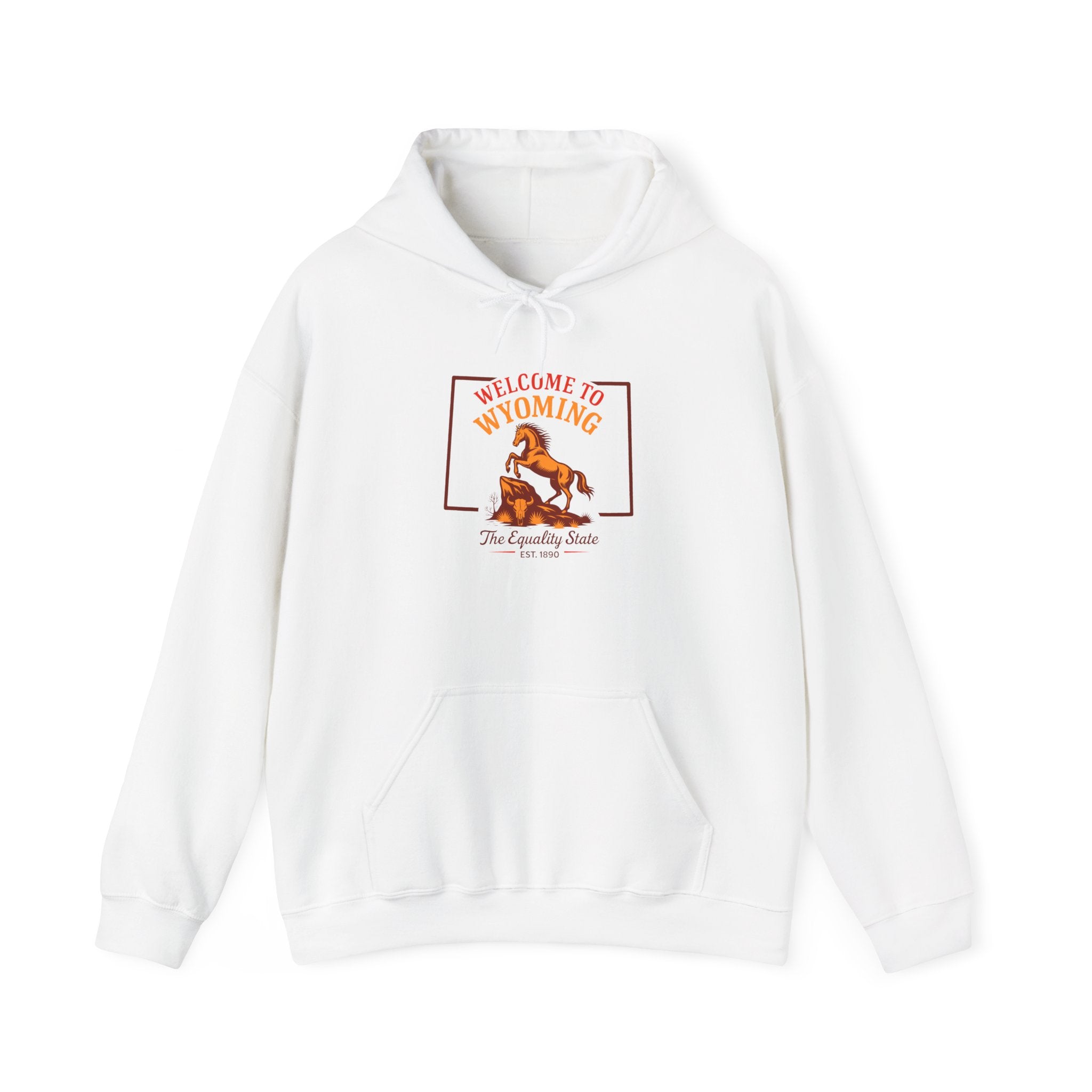 Wyoming State Hoodie Pullover