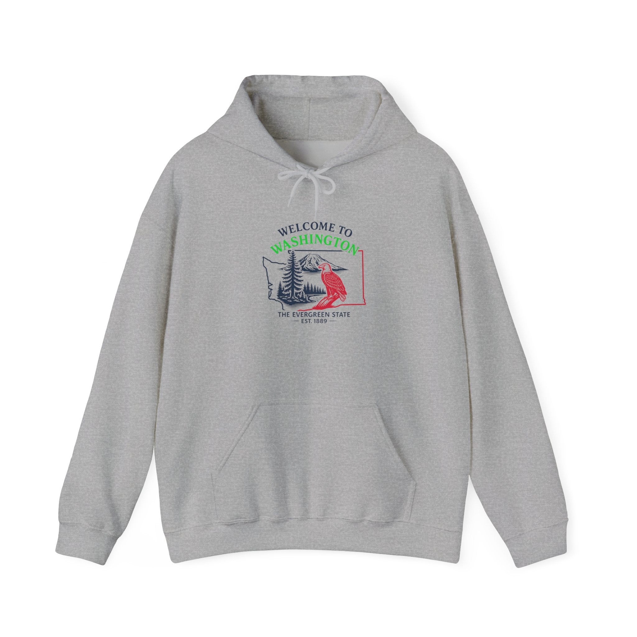 Washington State Hoodie Pullover
