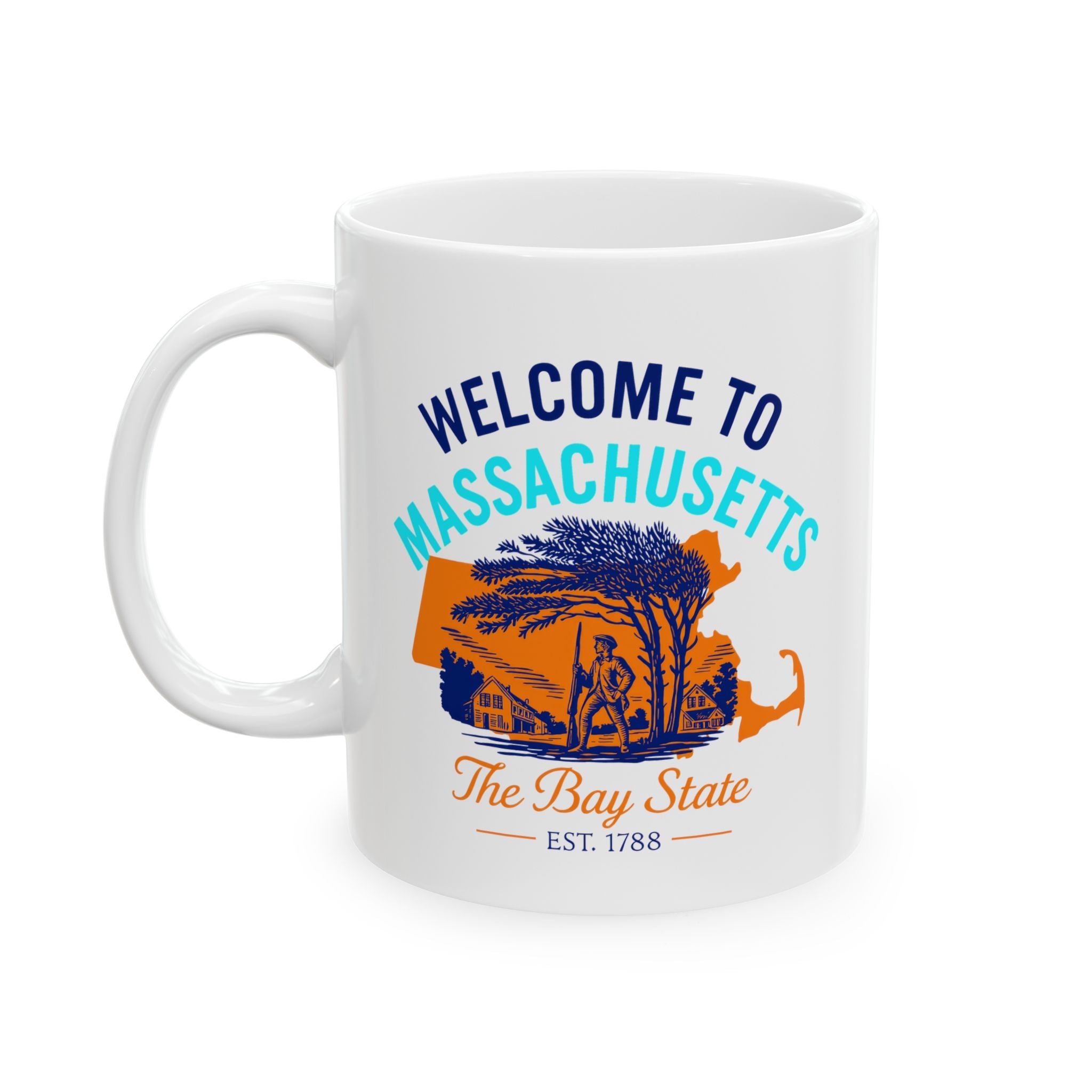 Massachusetts State Mug (11oz/15oz)