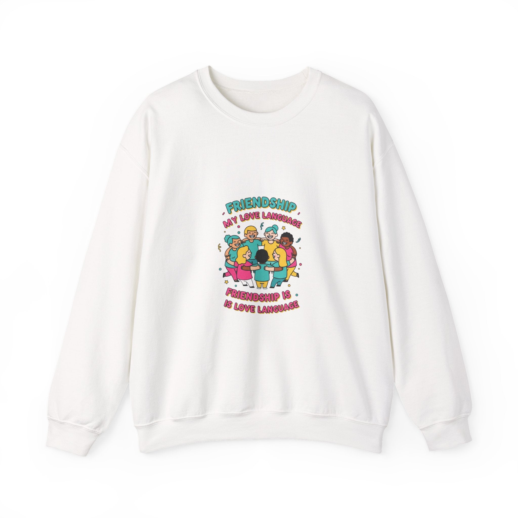 Platonic Love Crewneck Sweatshirt | Friendship-First, BFF Shirts