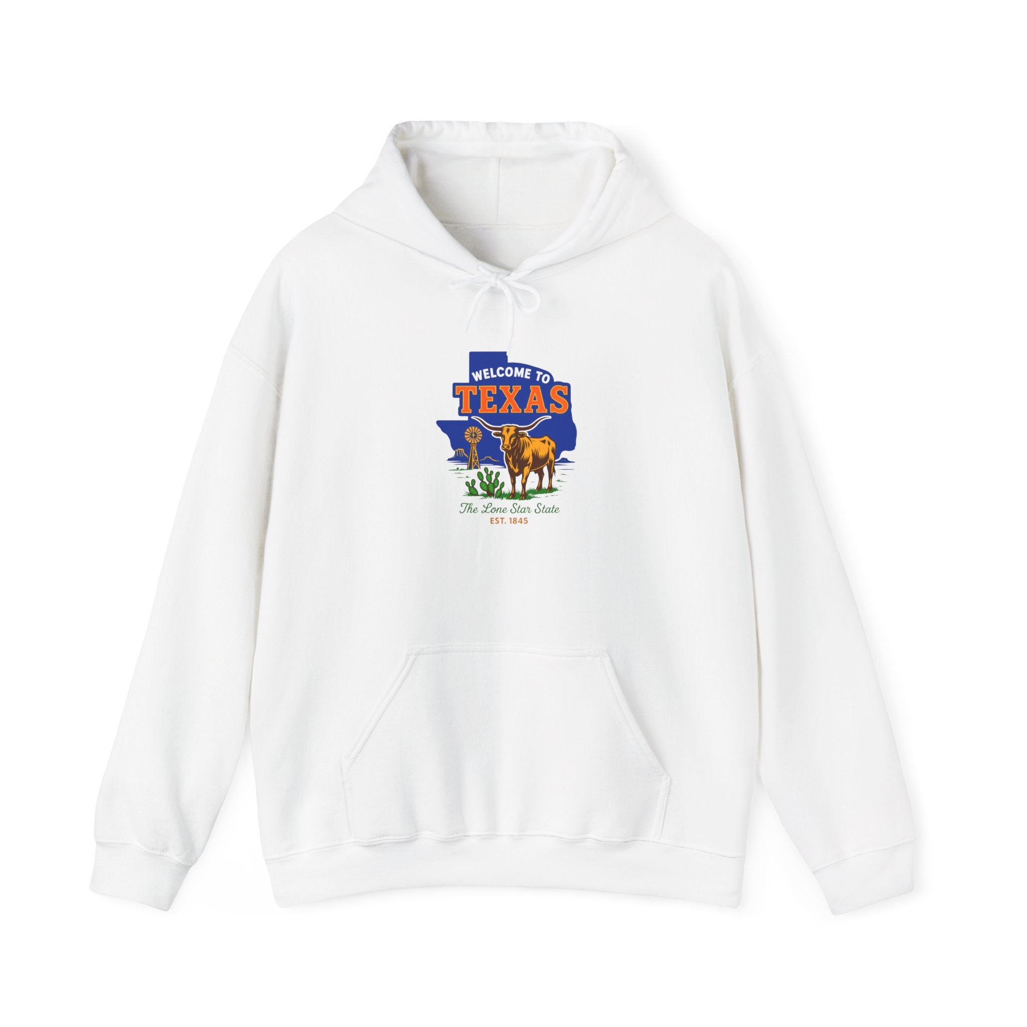 Texas State Hoodie Pullover