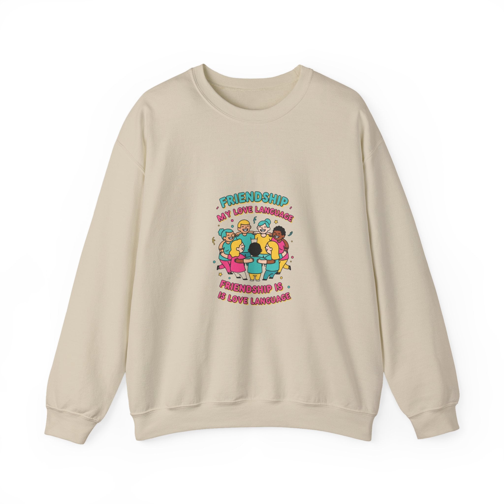Platonic Love Crewneck Sweatshirt | Friendship-First, BFF Shirts