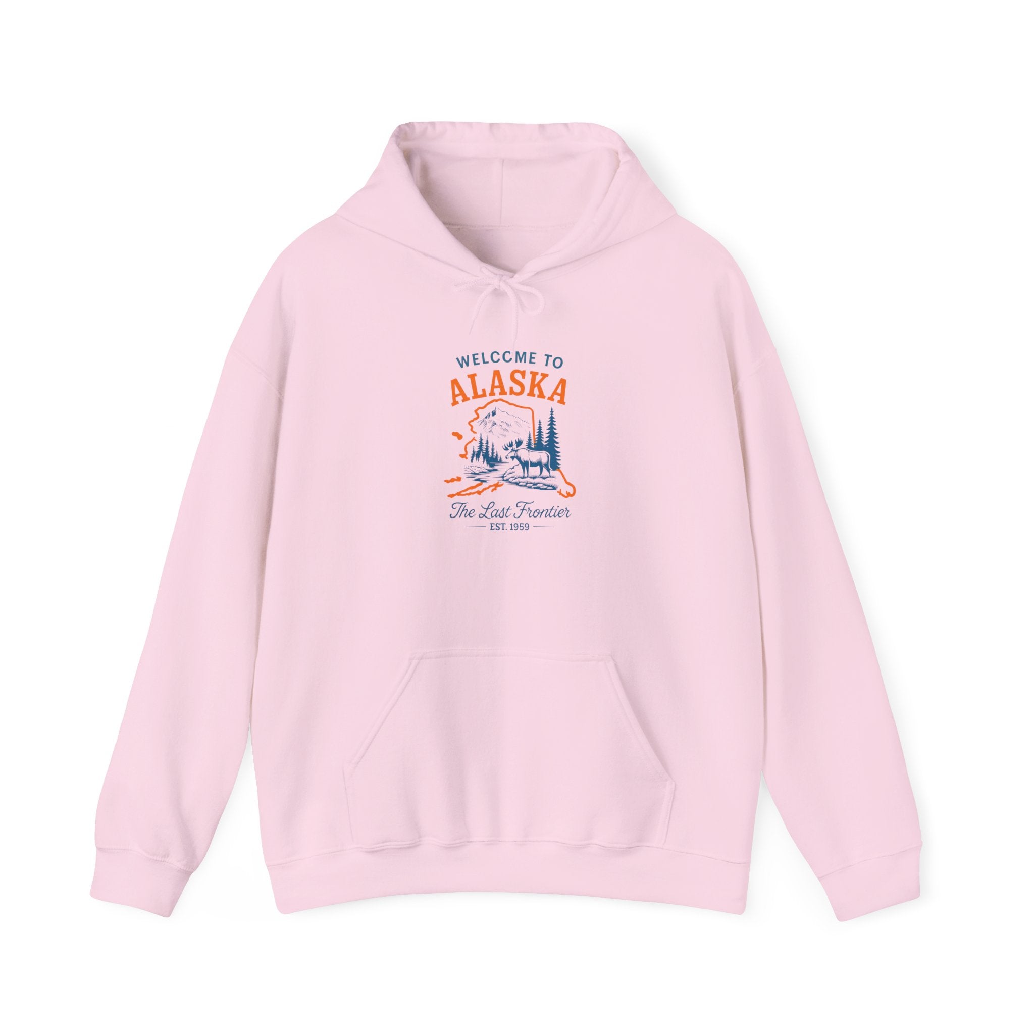 Alaska State Hoodie Pullover