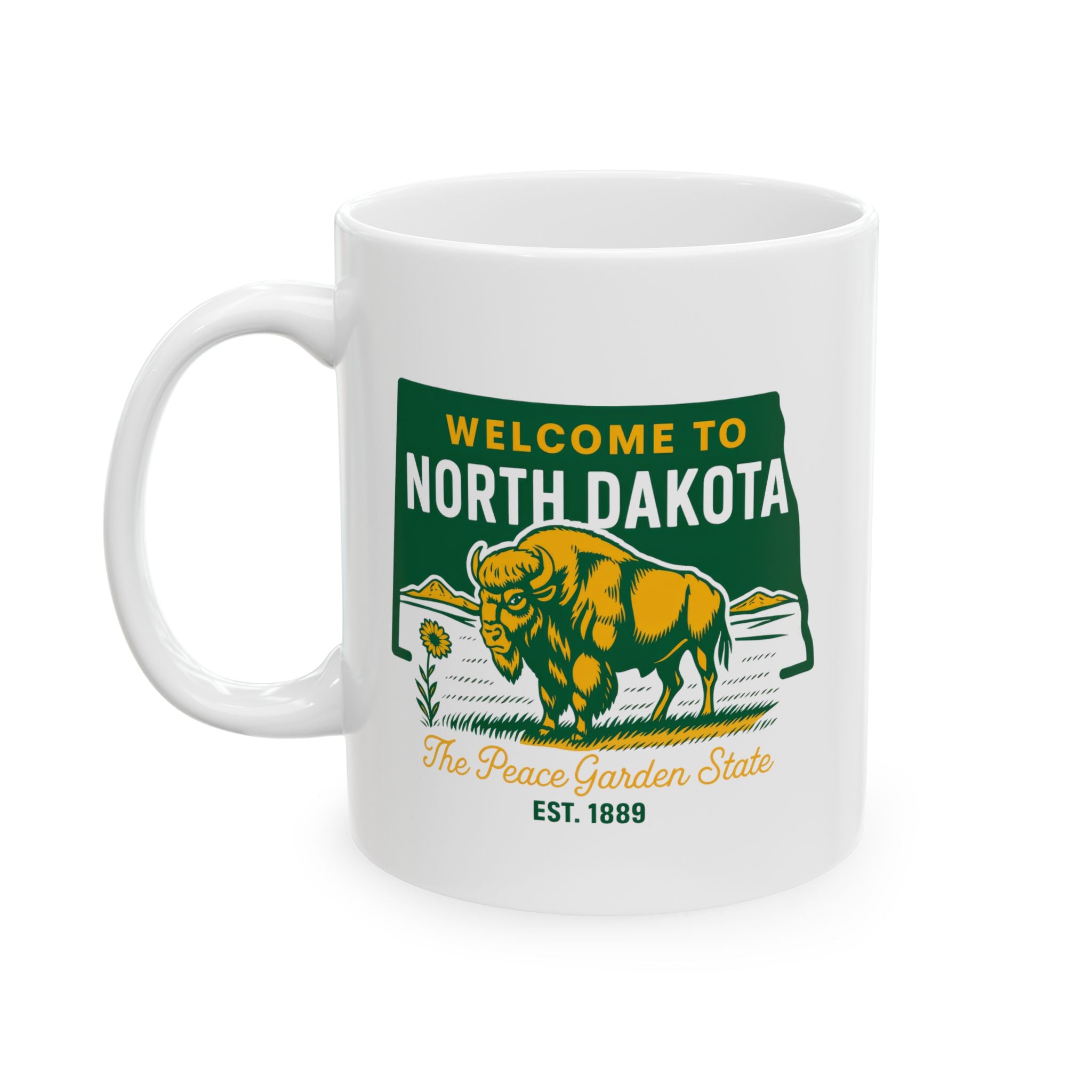 Noth Dakota State Mug (11oz/15oz)