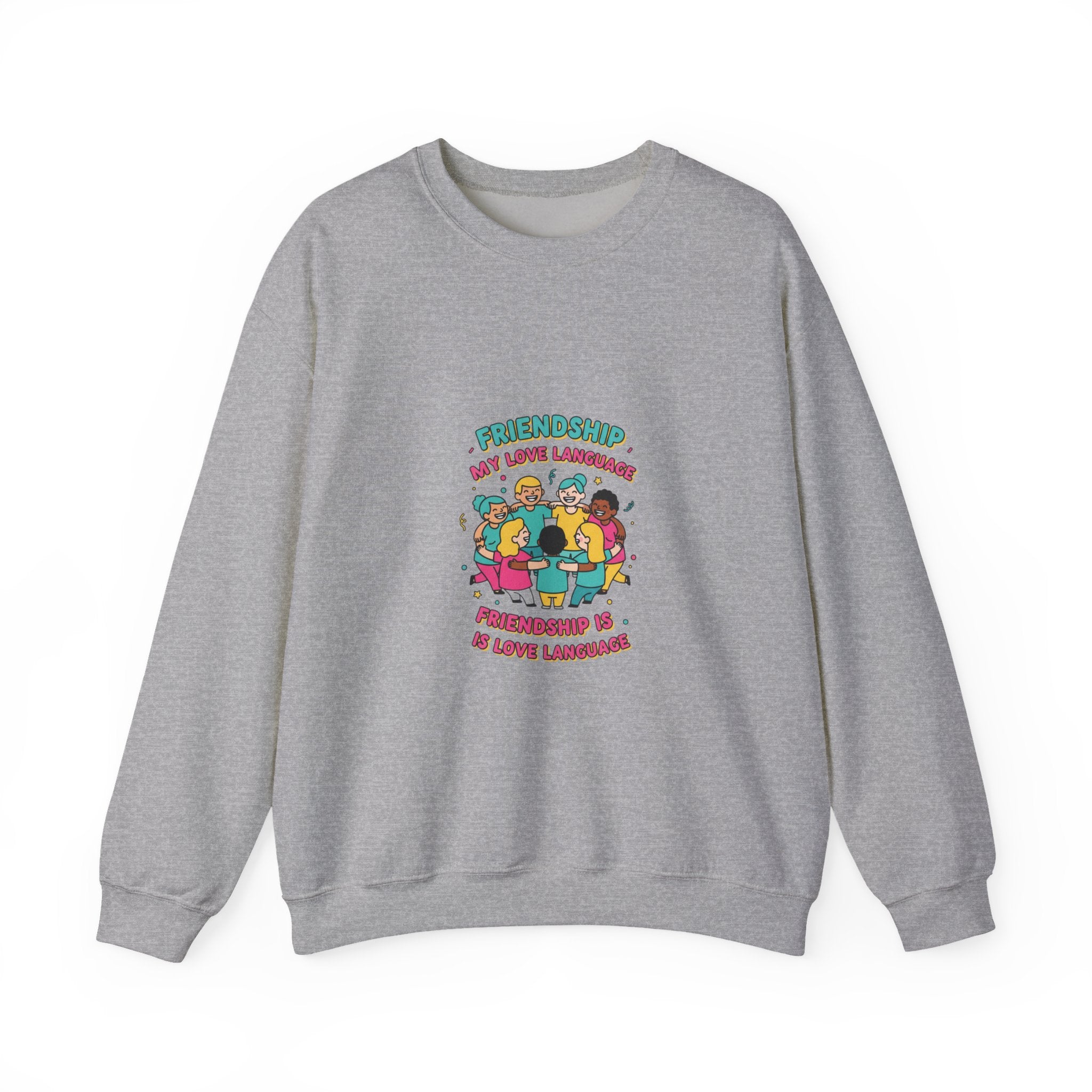 Platonic Love Crewneck Sweatshirt | Friendship-First, BFF Shirts