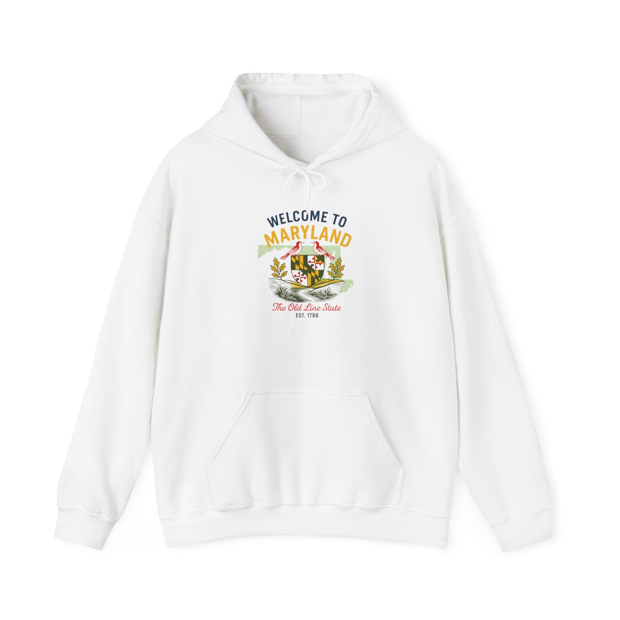 Maryland State Hoodie Pullover