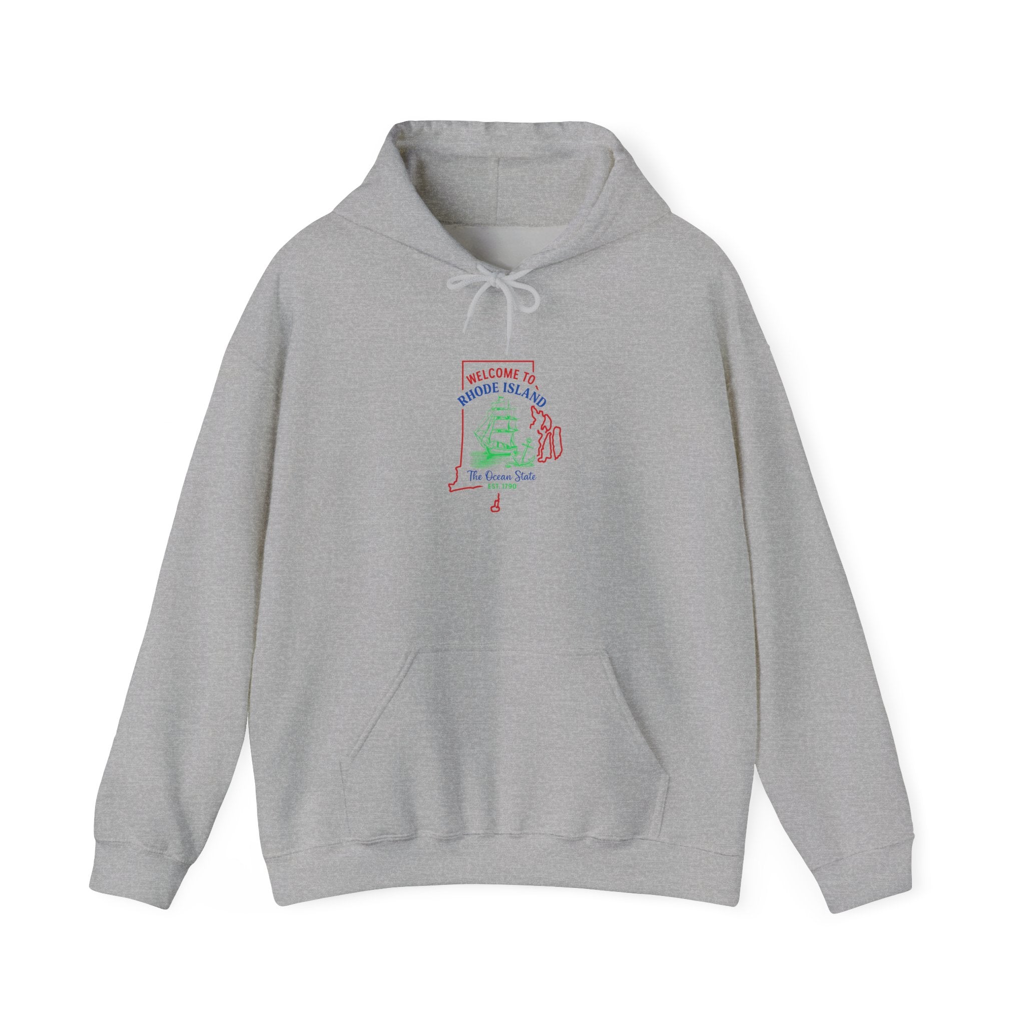 Rhode Island State Hoodie Pullover