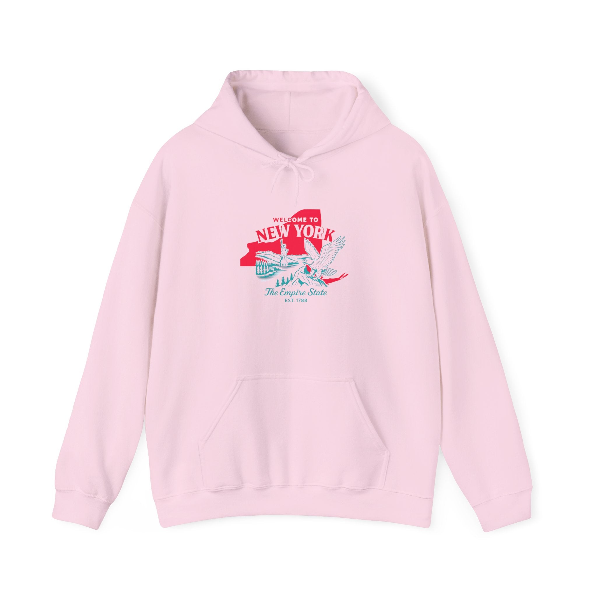 New York State Hoodie Pullover