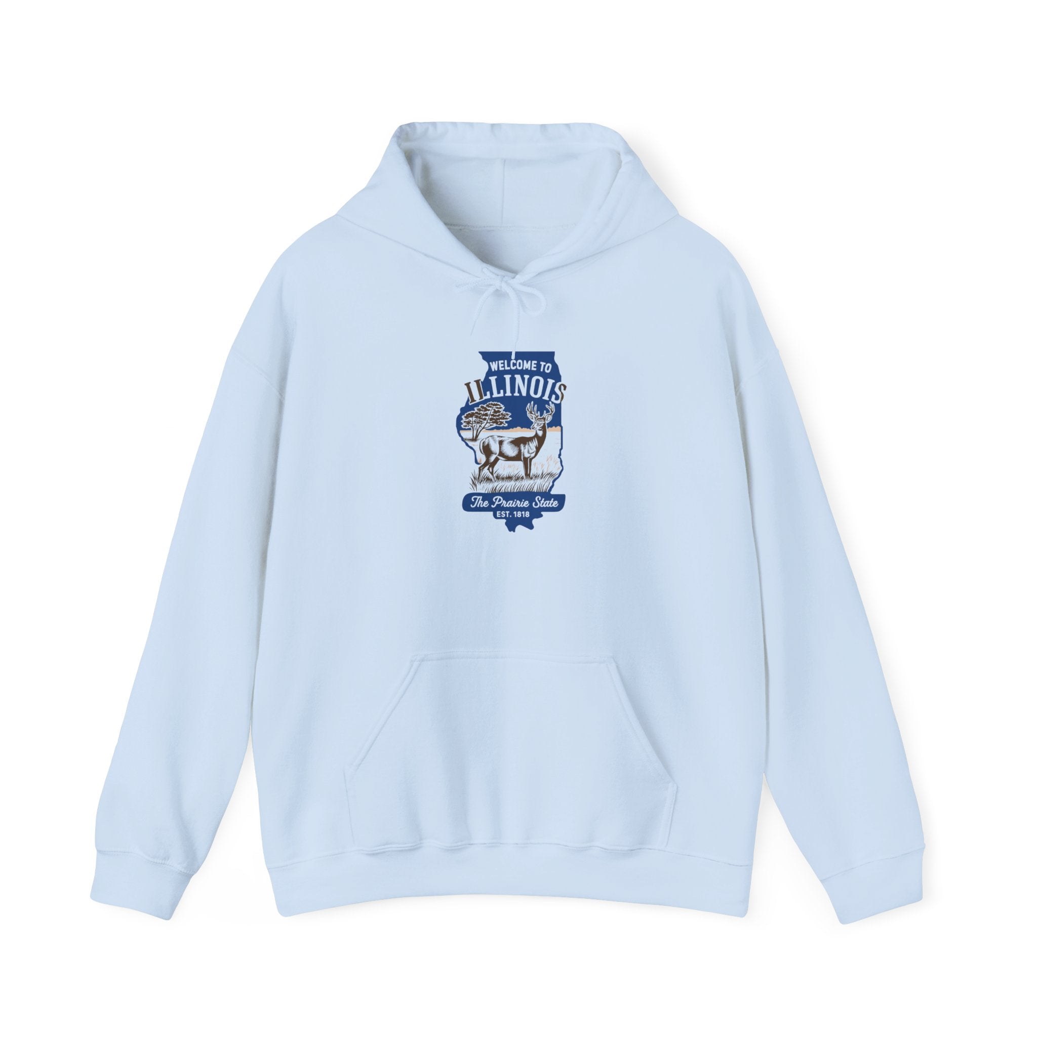 Illinois State Hoodie Pullover