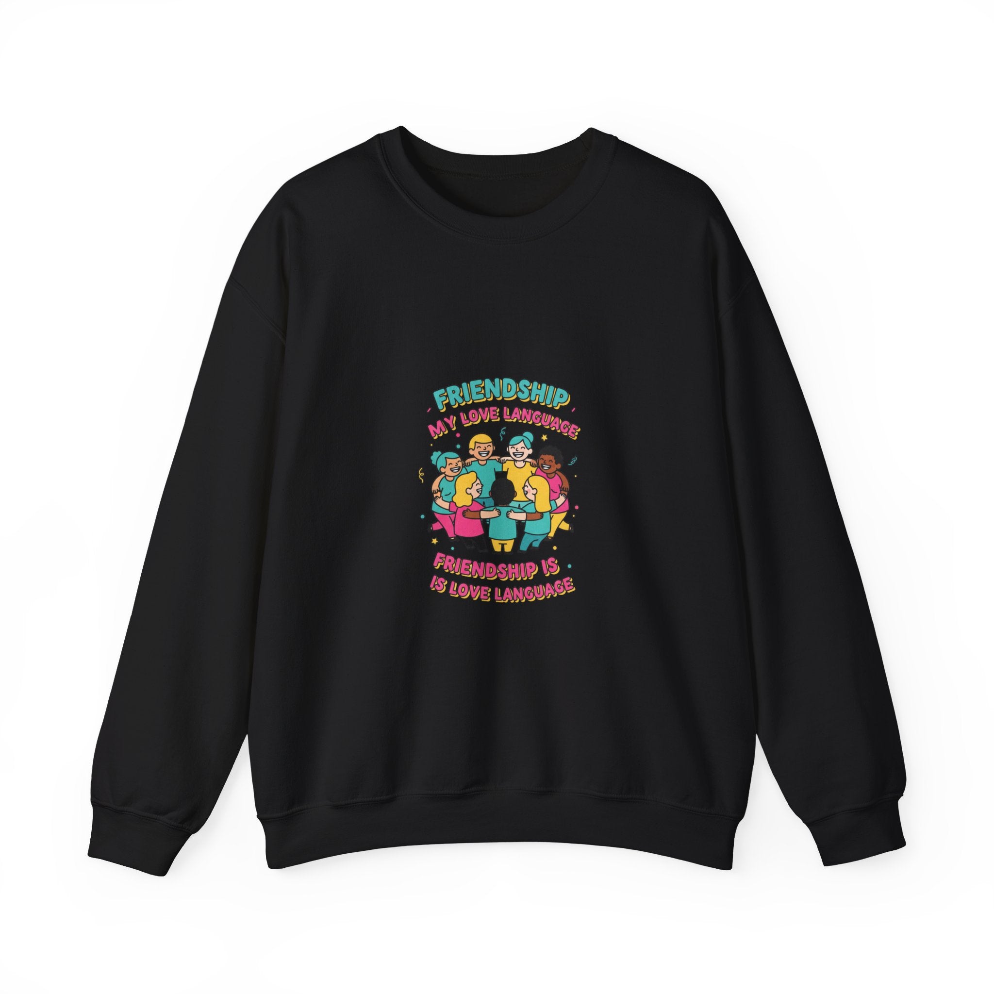 Platonic Love Crewneck Sweatshirt | Friendship-First, BFF Shirts