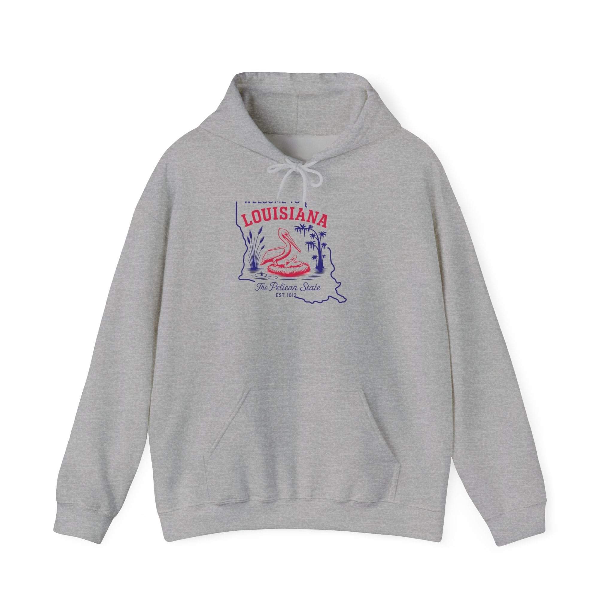 Louisiana State Hoodie Pullover