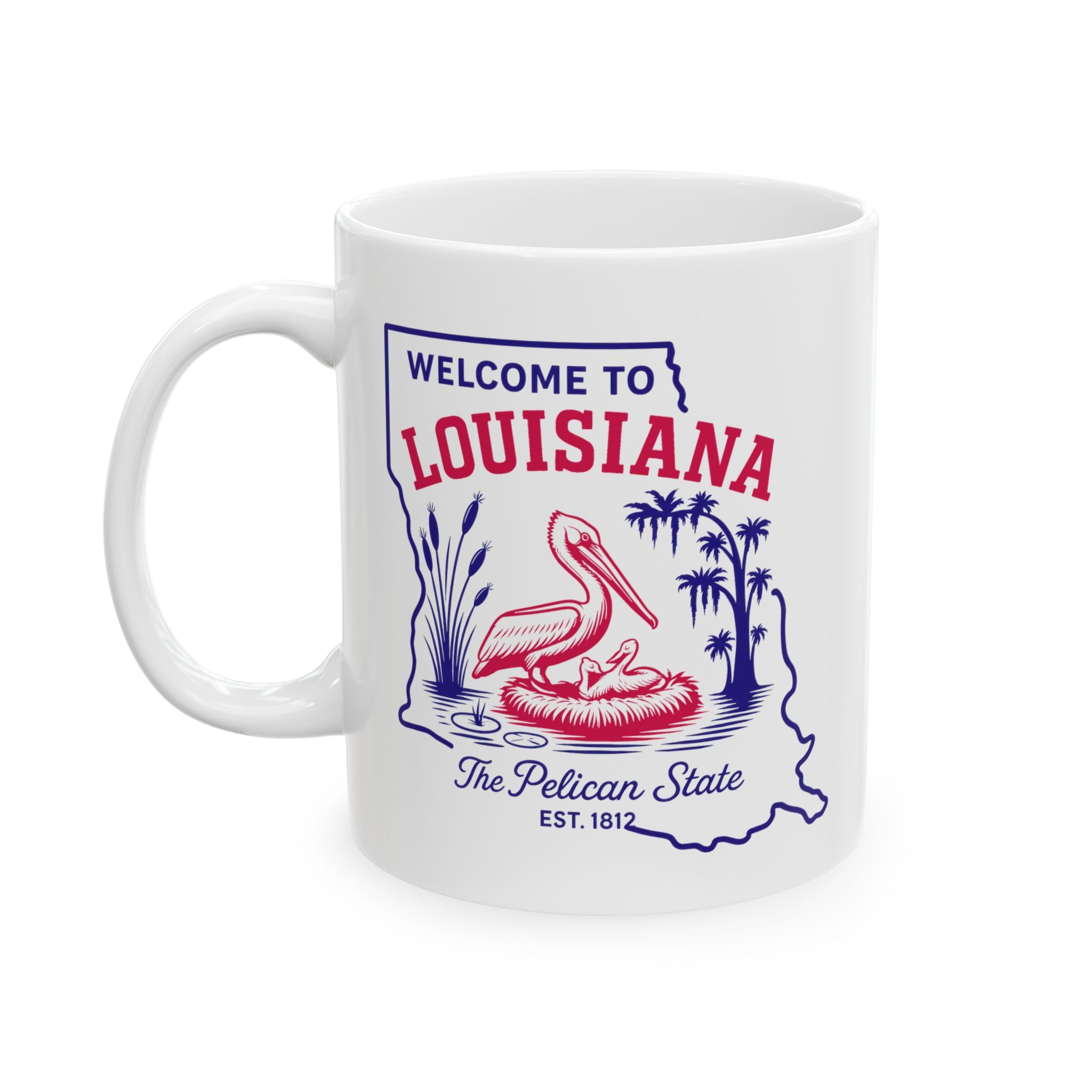Louisiana State Mug (11oz/15oz)