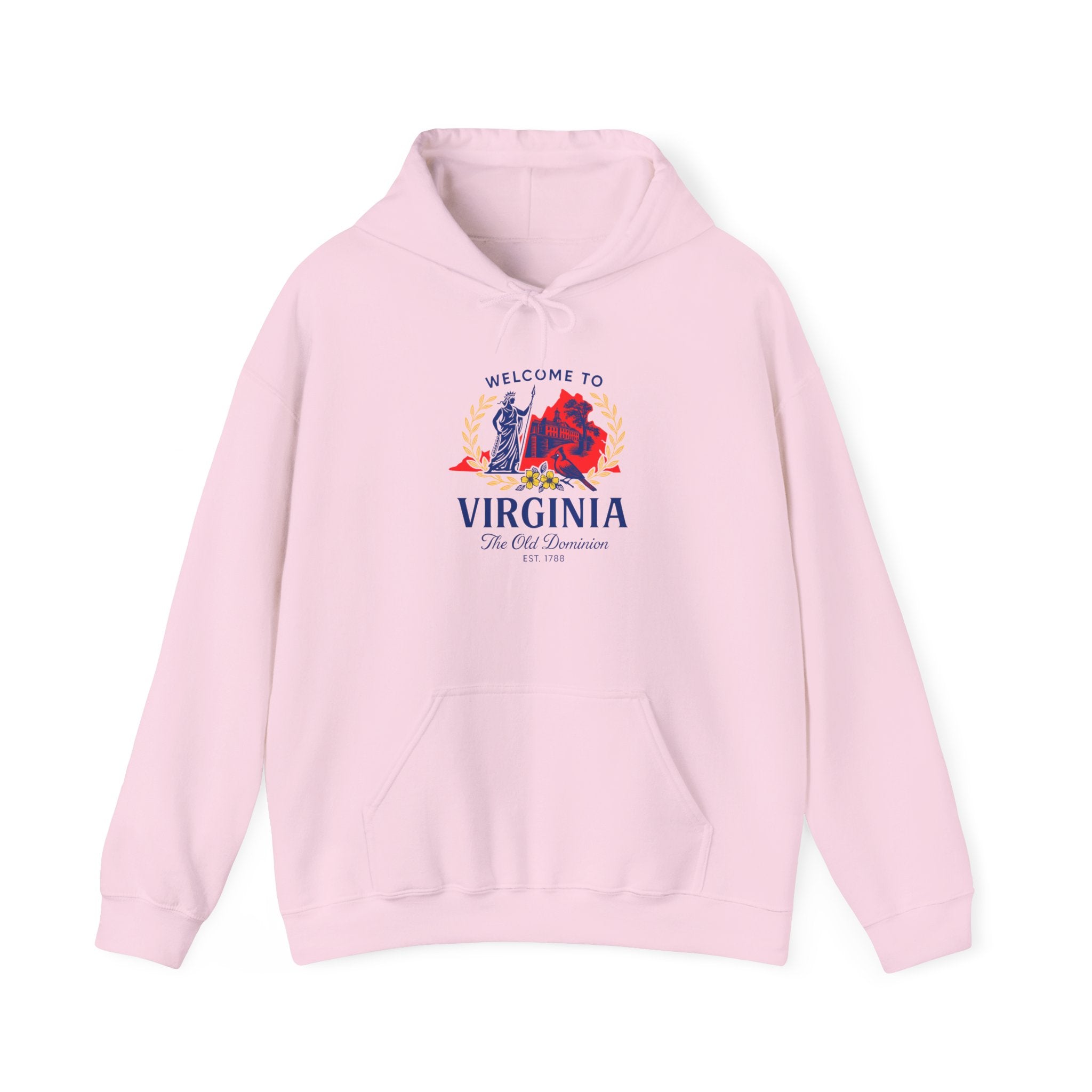 Virginia State Hoodie Pullover